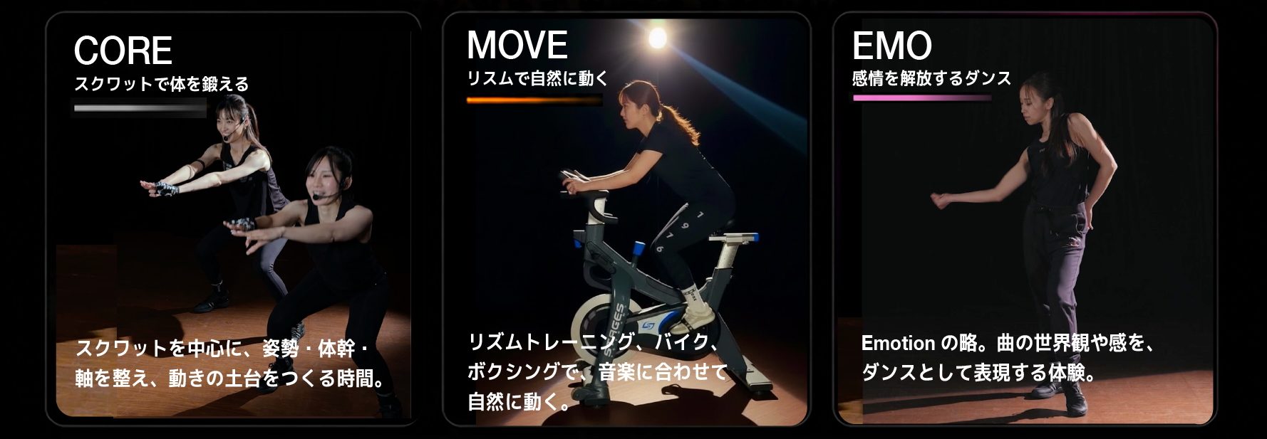 CORE/MOVE/EMO